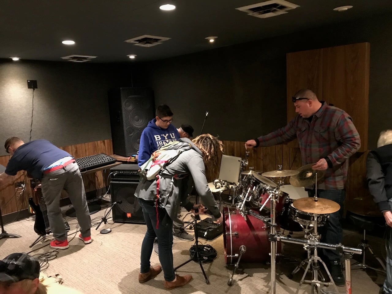band-set-up